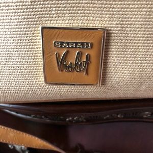 Designer Helena Violet Handbag.